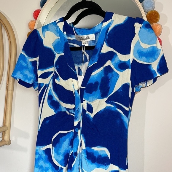 *NWT Diane von Furstenberg Cecilia Midi Dress - Picture 4 of 11